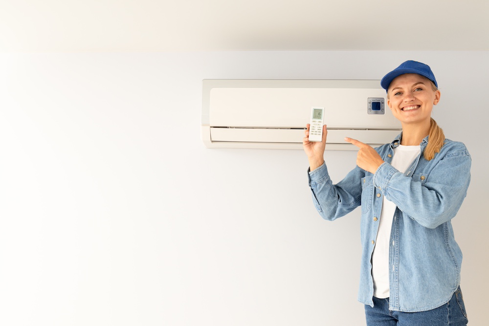 female master and air conditioner, air conditioner repair